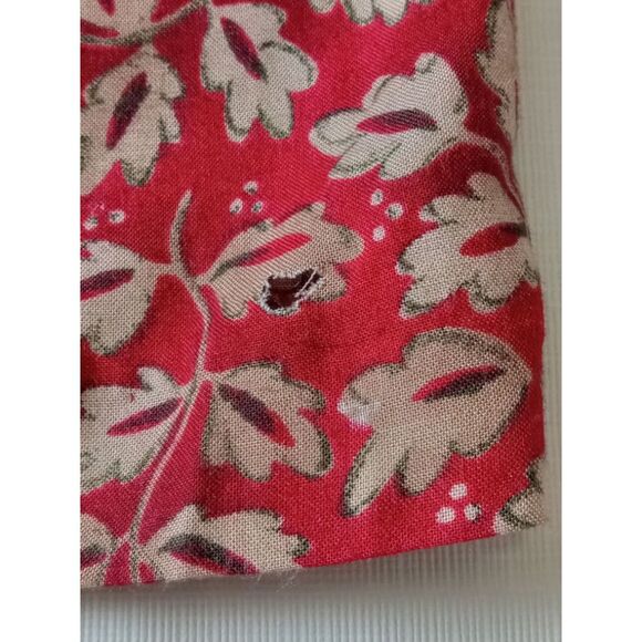 Vintage Norton McNaughton Petites Leafy Floral Print Sleeveless Dress Women's 8 - Picture 10 of 12